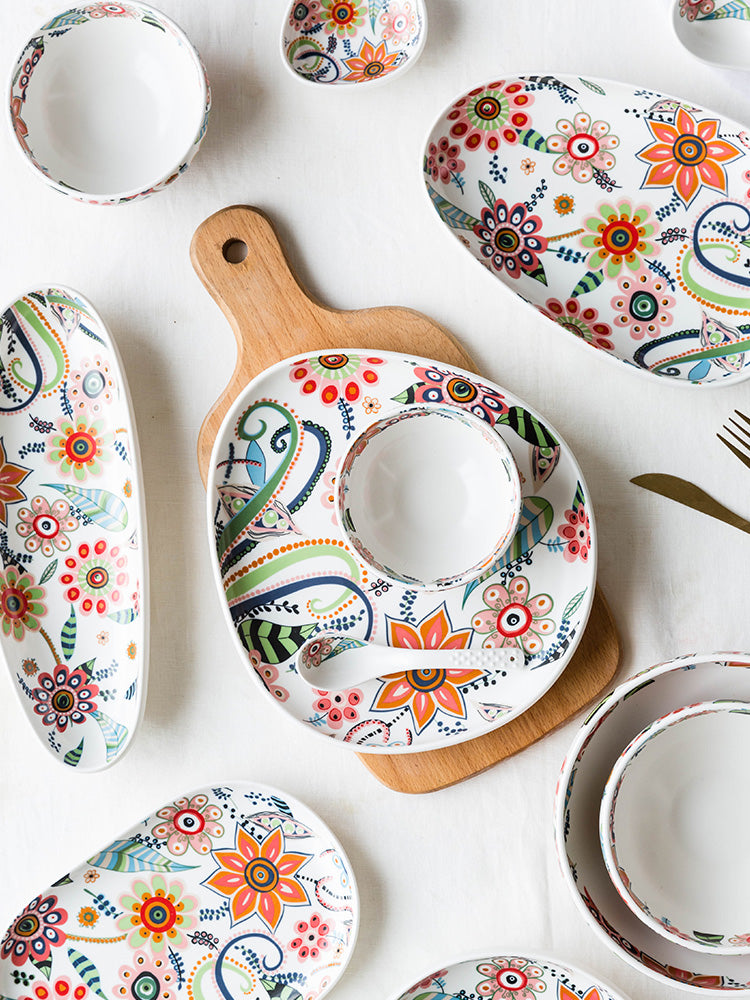 Bowls em cerâmica pintados a mão